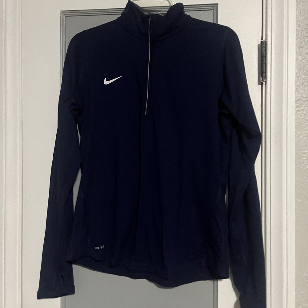 Nike Women's Dark Blue Long Sleeve Tee
